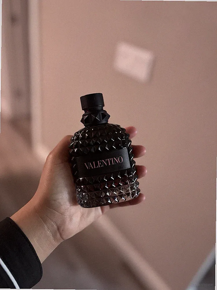 Valentino Roma Men's Fragrance Black Studded Bottle Designer Scent for Men