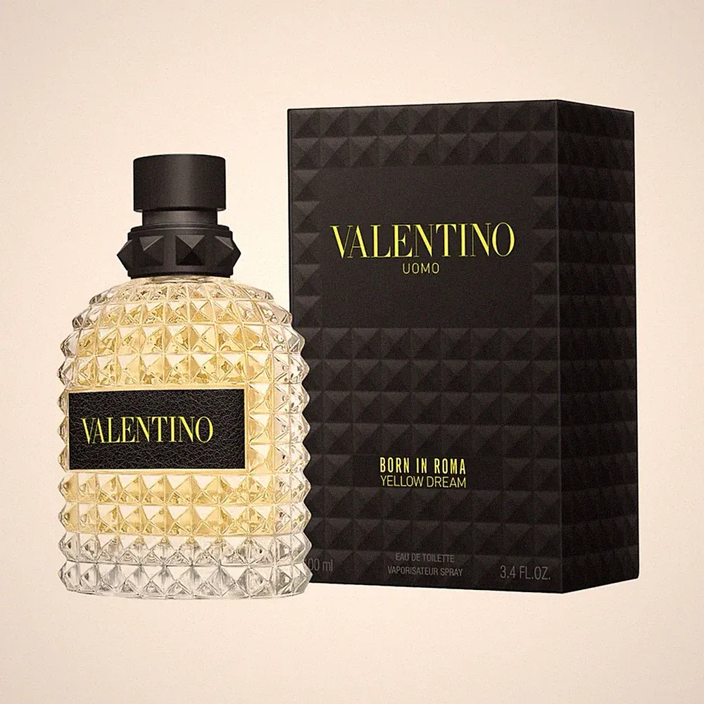 Valentino Uomo Born In Roma Yellow Dream EDT Spray 3.4 fl oz Regular Size