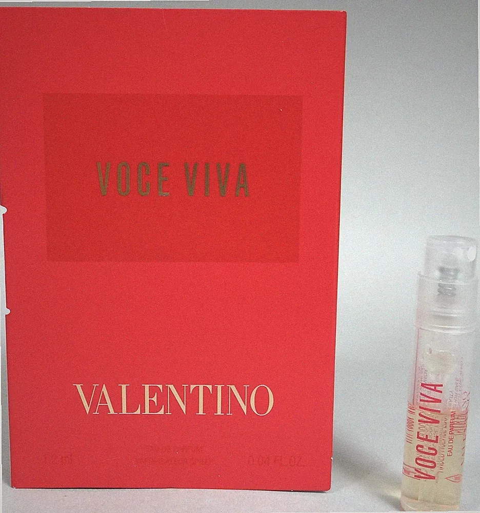 Voce Viva Perfume Parfum Valentino EDP Spray Vial .04 oz Citrus Floral Vanilla